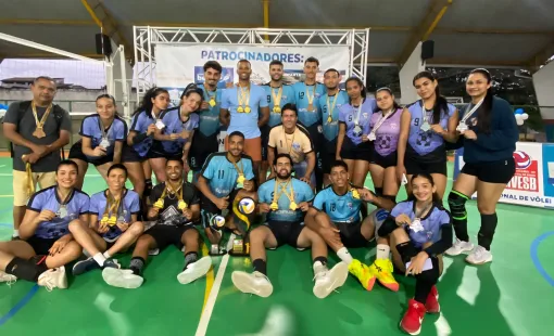 Itanhém conquista título masculino e vice no feminino na segunda etapa da Liga de Voleibol do Extremo Sul