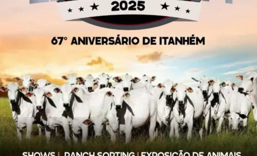Itanhém e região se preparam para a 23ª Exponhém, uma das maiores festas agropecuárias do Extremo Sul da Bahia
