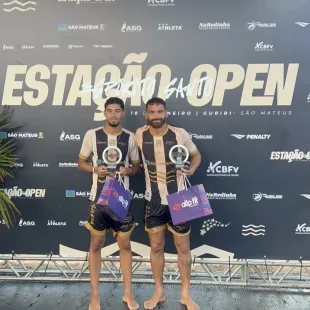 Itanhém No Topo Do Brasil: Breno E Igor Lima São Campeões Do Campeonato Brasileiro De Futevôlei Estação Open