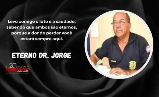 Morre Dr. Jorge da Silva Nascimento, aos 78 anos, em Salvador