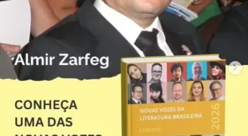 Novas Vozes da Literatura Brasileira 2026: Almir Zarfeg 