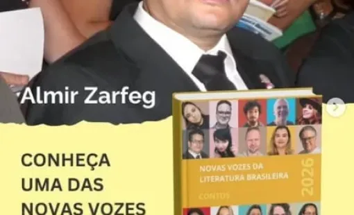 Novas Vozes da Literatura Brasileira 2026: Almir Zarfeg 