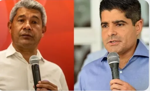 Pesquisa eleitoral: Jerônimo Rodrigues (42,2%) e ACM Neto (40,6%)