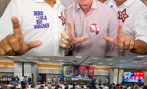 Prefeito Bemtivi representa Itanhém em encontro com Jerônimo que reúne 363 gestores, quase 90% dos prefeitos da Bahia