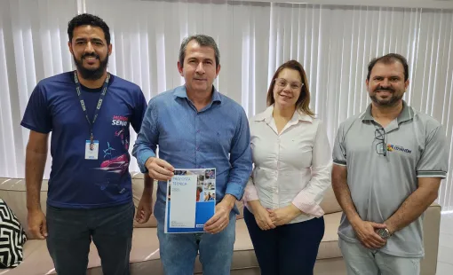 Prefeitura de Itanhém se reúne com o SENAI para fechar proposta de cursos profissionalizantes voltados ao CadÚnico e Bolsa Família