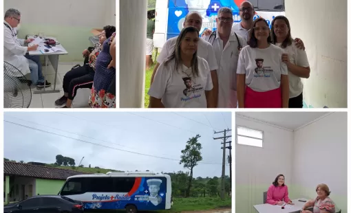 Projeto Mais Saúde Dr. Demétrio Borges leva atendimentos especializados à comunidade dos Arrudas, em Itanhém