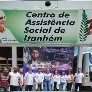 Projeto Mais Saúde Dr. Demétrio Borges realiza atendimentos especializados em parceria com o CASI nesta quinta-feira (19) em Itanhém 