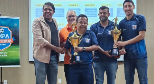 Projeto Resgate recebe reconhecimentos e premiações na Copa Gazetinha!