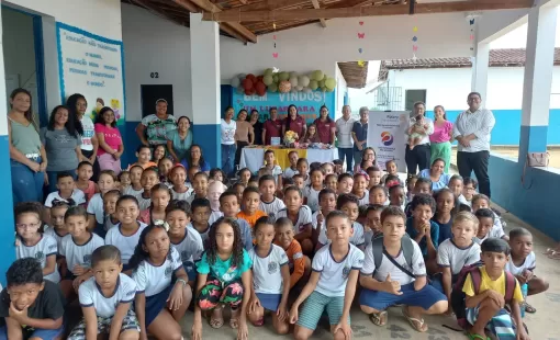  Rotary Club de Itanhém Distribui Materiais Escolares na Escola Municipal Rui Santos