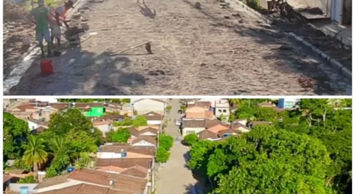 Rua Itauna Tem Calçamento Concluído E Realiza Sonho Antigo Dos Moradores Em Itanhém