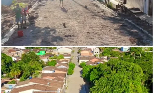 Rua Itauna Tem Calçamento Concluído E Realiza Sonho Antigo Dos Moradores Em Itanhém