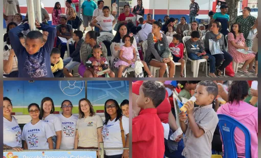 Sábado de Inclusão: Secretaria de Assistência e Desenvolvimento Social e CAPTEIA Colaboram Com o SAC Móvel Na Organização do Atendimento a Crianças e Adolescentes