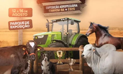 Exposição Agropecuária de Itanhém 2026 -  (Exponhém )Já Tem Data Marcada Em Itanhém