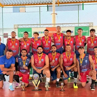 Time masculino de Itanhém é campeão invicto da Liga de Voleibol do Extremo Sul