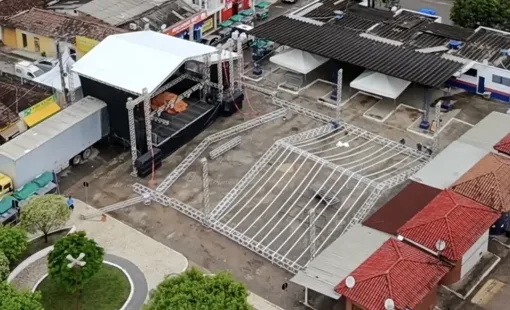 Tudo Quase Pronto Para A 3ª Marcha Para Jesus Em Itanhém, Que Terá Estrutura Coberta Na Praça Da Rodoviária