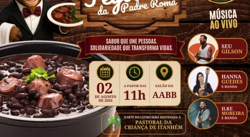 Últimos pratos para a 10ª Feijoada da Padre Roma: tradição, solidariedade e muita festa em Itanhém