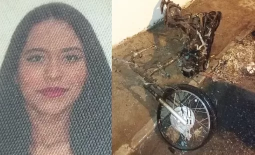 Vídeo: recepcionista da UPA tem parte do corpo queimado em grave acidente na rua da Pituba