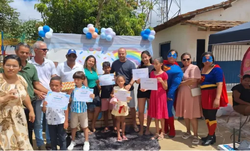 Vila São José Celebra o Dia das Crianças com Alegria e Diversão em Evento do Vereador Paulinho Correia 